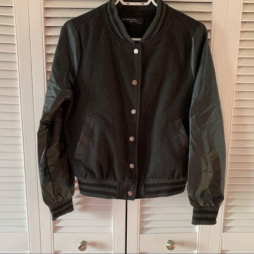 Ambiance Black Felt Jacket
